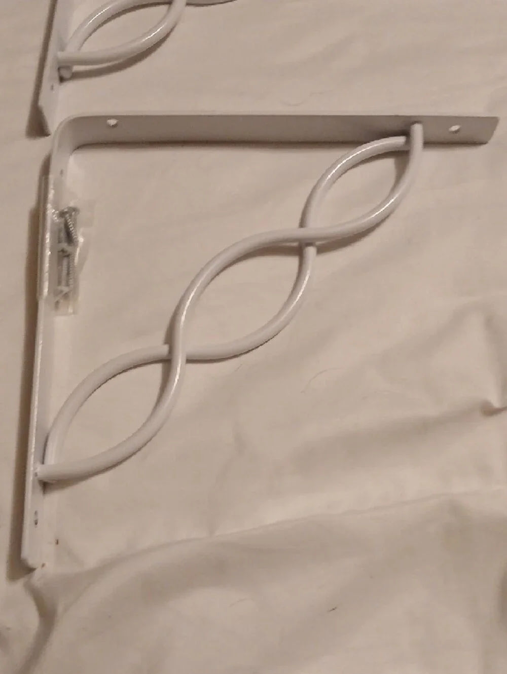 White Decorative Wall Shelf Brackets - Home Wall Decor